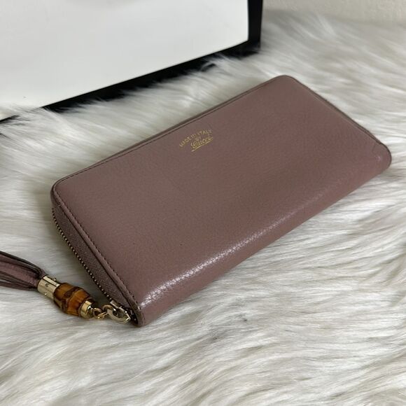 💯Authentic Gucci Zipped Around Long Wallet🍀 - Picture 5 of 14